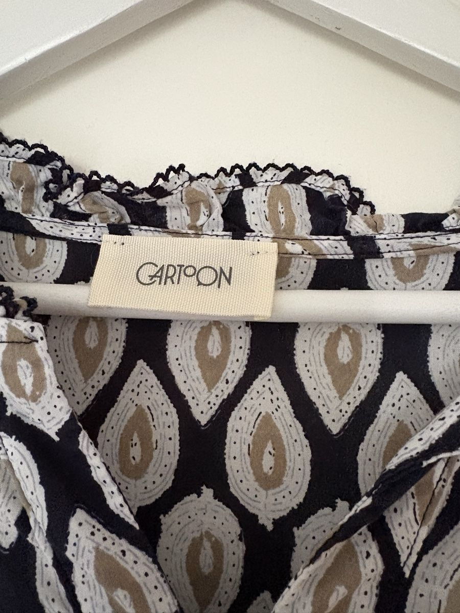 Camicette: Cartoon Bluse, Gr. 36 – Usato da Therwil venduto da Leupi 1