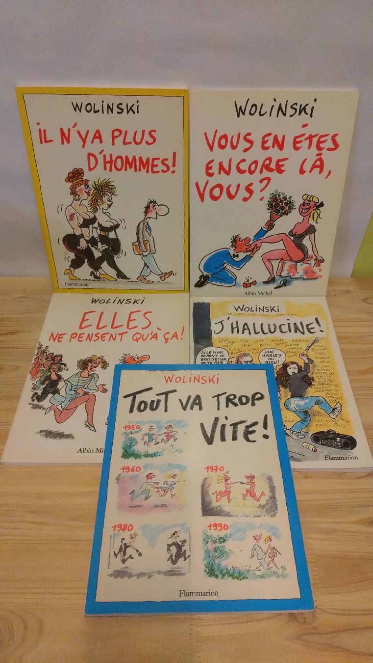 Fumetti: Wolinski - Collection 5 BD - Rares - TBE – Usato da Farvagny-le-Grand venduto da LaCaverne