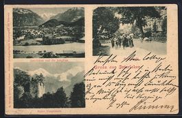 Interlaken, Ruine Unspunnen, Promenade, 
