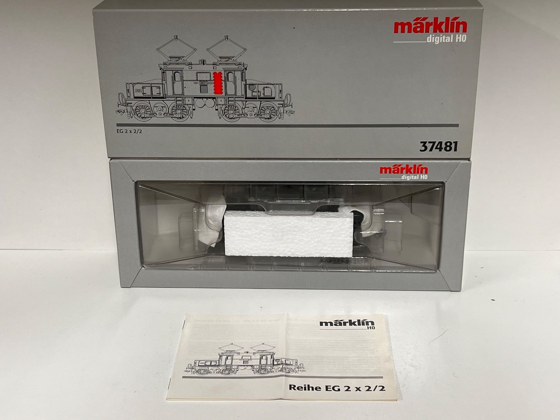 Märklin Modellini di ferrovie: Märklin 37481 EG 2 x 2/2 Bay.Sts.B. Digital – Nuovo (secondo la descrizione) da Neuenhof venduto da ludovicco 7
