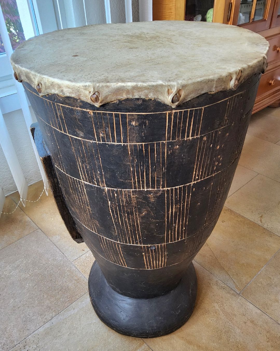 Strumenti musicali: Shaman Drum, Baumtrommel – Usato da Würenlos venduto da Uruli 1