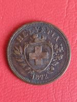1 RAPPEN SCHWEIZ - JAHR 1872