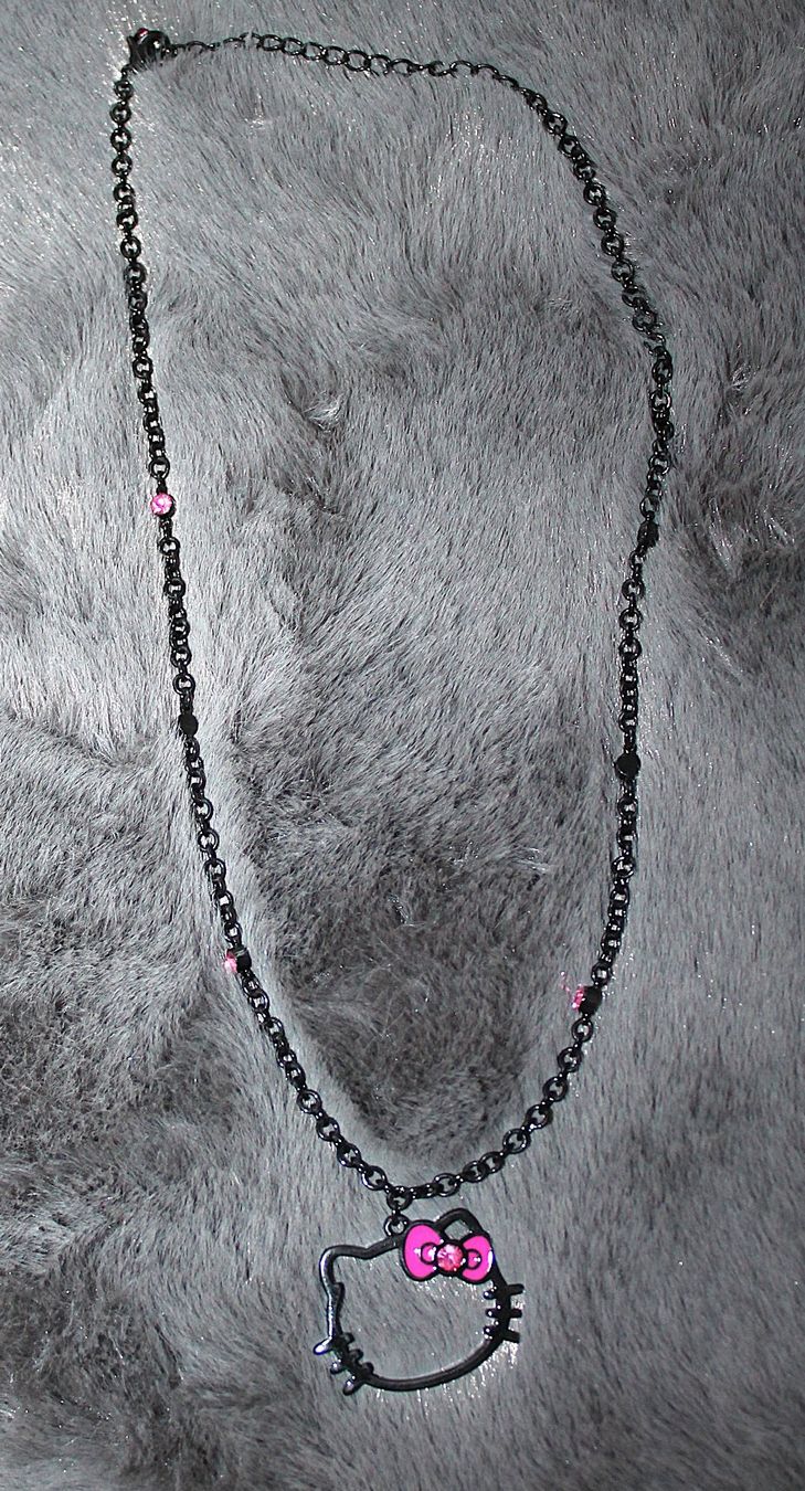 Catenine: Hello Kitty Halskette, schwarz, NEU – Nuovo (secondo la descrizione) da Hüttwilen venduto da pinti55 2