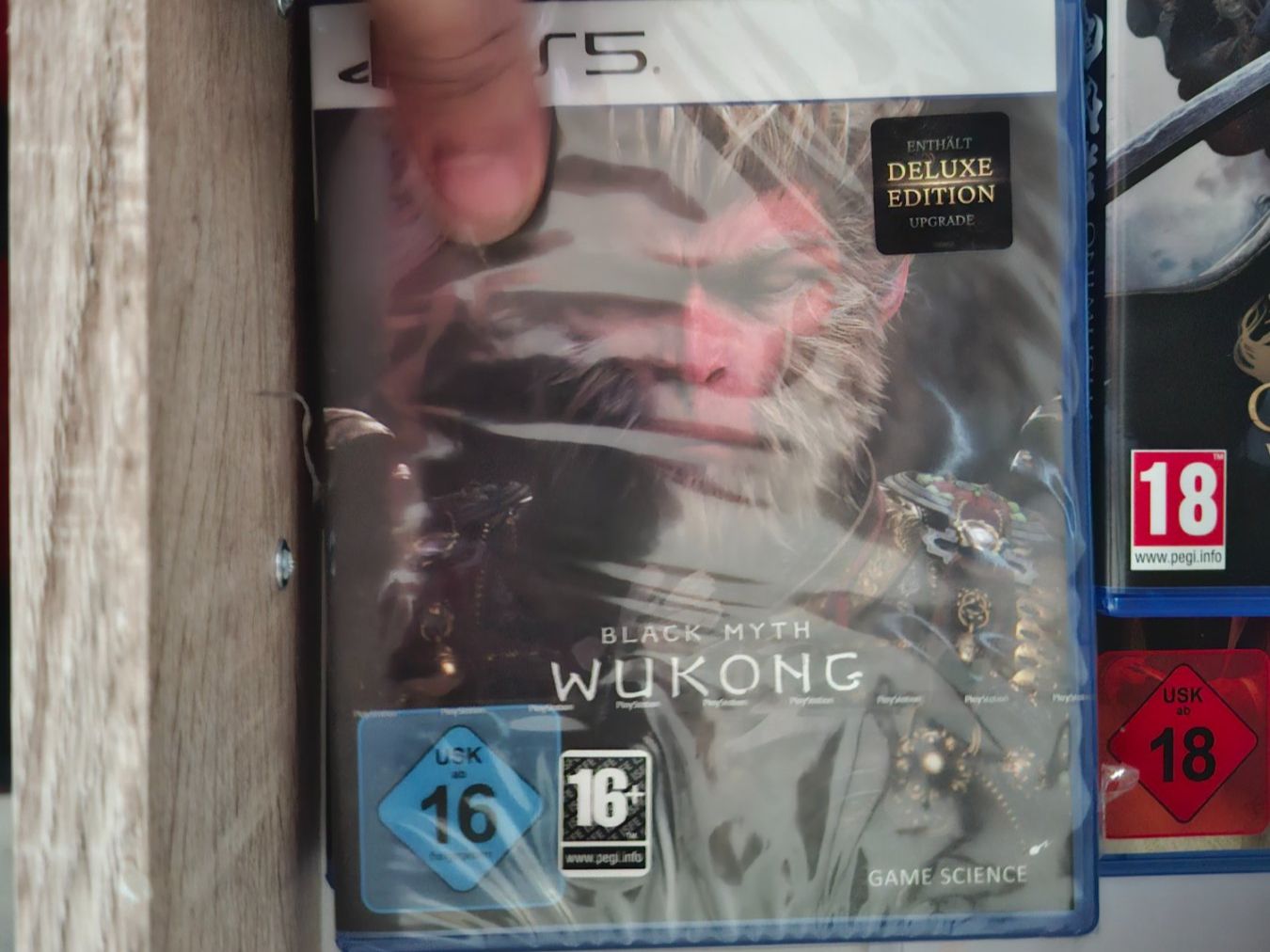 Sony Konsolen: ​PlayStation 5 Disc + 2x Controller+Teufel CAGE PRO+ 4 Games – Gebraucht aus Steg VS von giz_d6j5 2