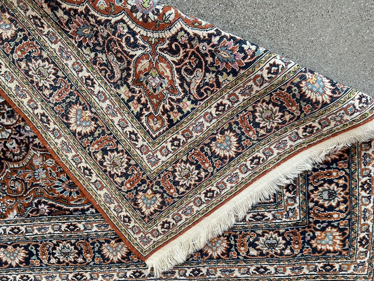 Tappeti: Orientteppich mit Fransen, braun gemustert, gebraucht – Usato da Lanzenhäusern venduto da vic63 4