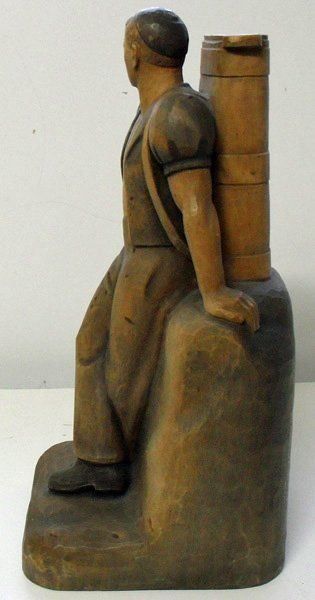 Sculptures & Statues: HUGGLER. Schnitzer Schule Brienz / Senn – D'occasion à Basel par basilisk04 4