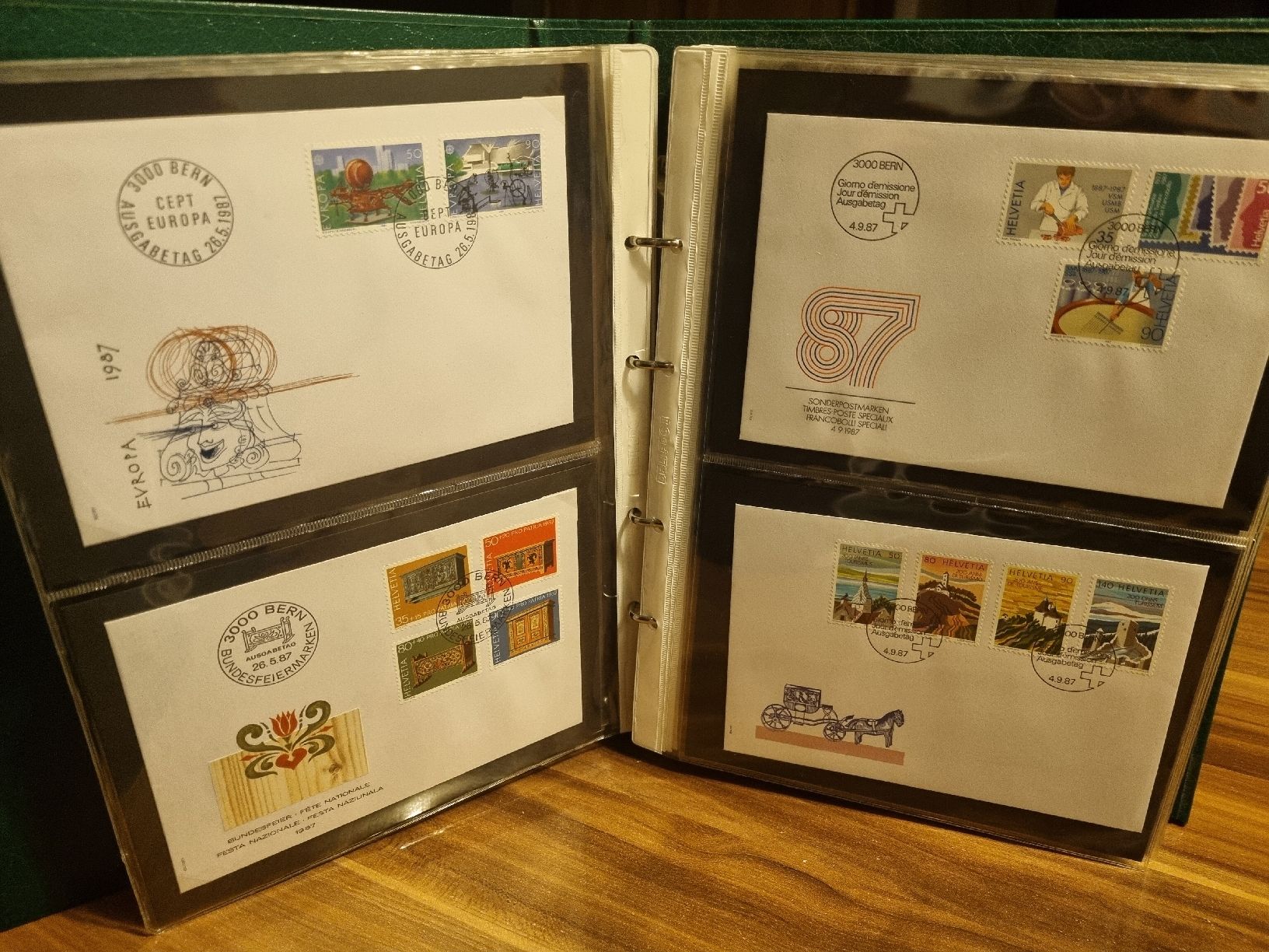 Enveloppes & pochettes d'envoi: FDC MIT BRIEFMARKEN – D'occasion à Ostermundigen par vintage60 2