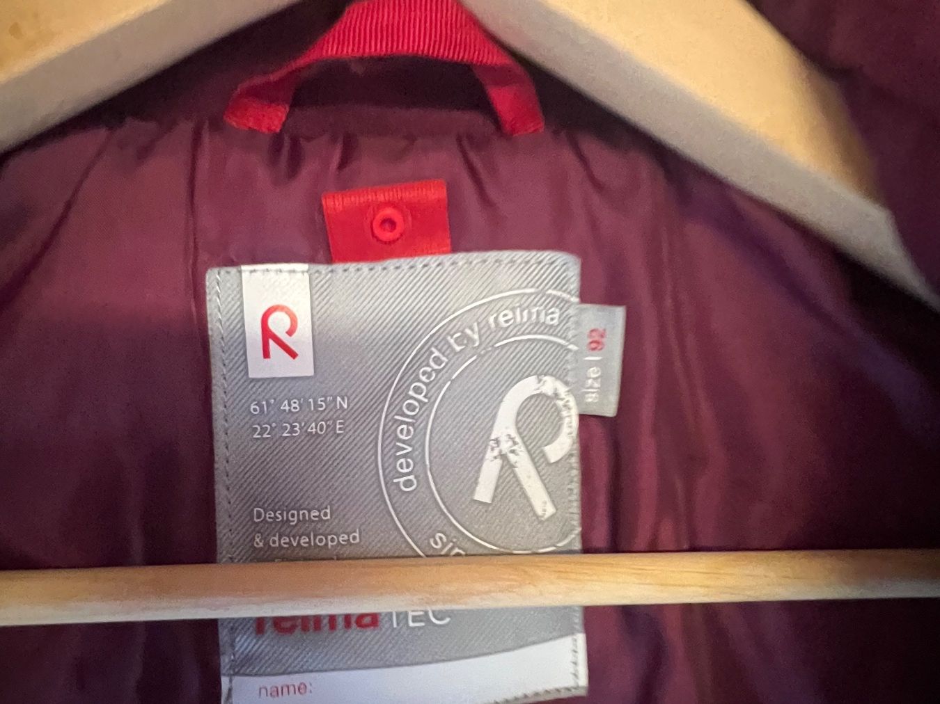 Reima Giacche & Cappotti: Reima Winterjacke Gr. 92, Mädchen – Usato da Bad Ragaz venduto da Ragaz9187 3