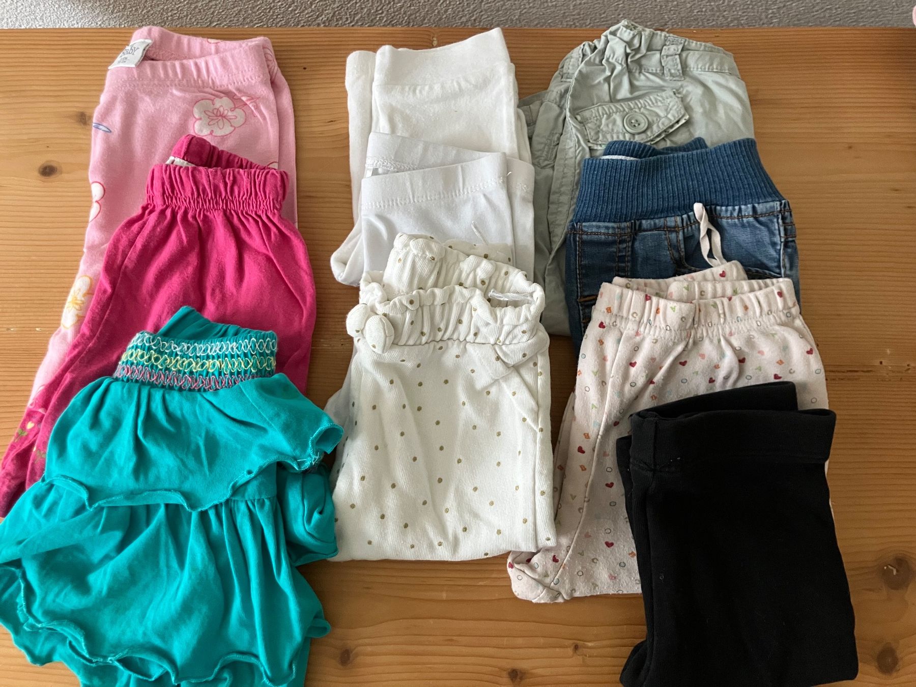 Lotti & Set di vestiti: Kleiderset Mädchen 68 (30-teilig) – Usato da Chur venduto da steffeli04 5
