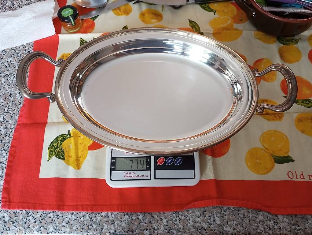 Piatti di portata: Plat en Ag 800 % – Usato da Genève venduto da mat_zrw2