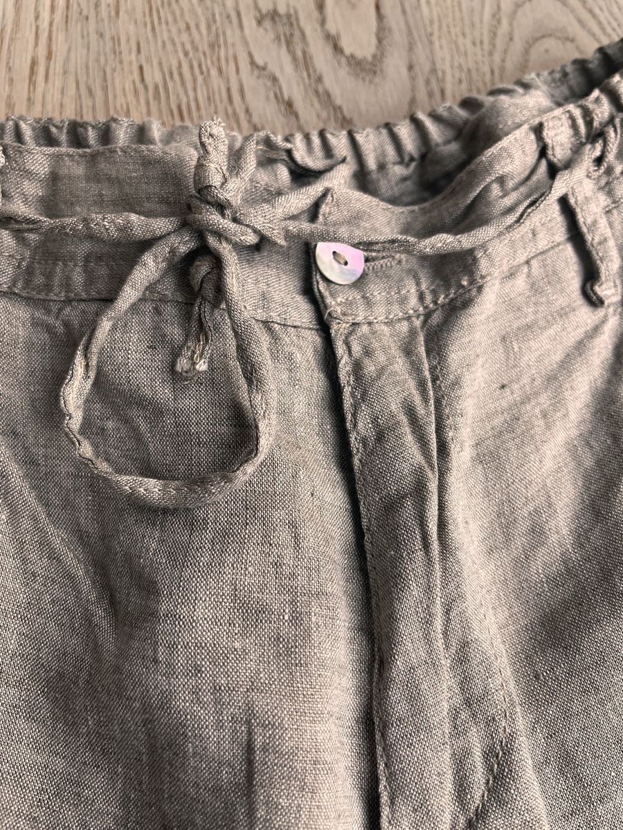 Pantaloni: Ismeralda Leinen-Bermudas, Gr. M, Sommer-Look – Usato da Winterthur venduto da saram26 1