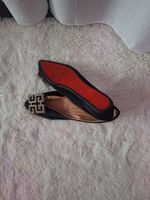 Elegante, schwarze Damen Ballerinas, Grösse 38, neu!