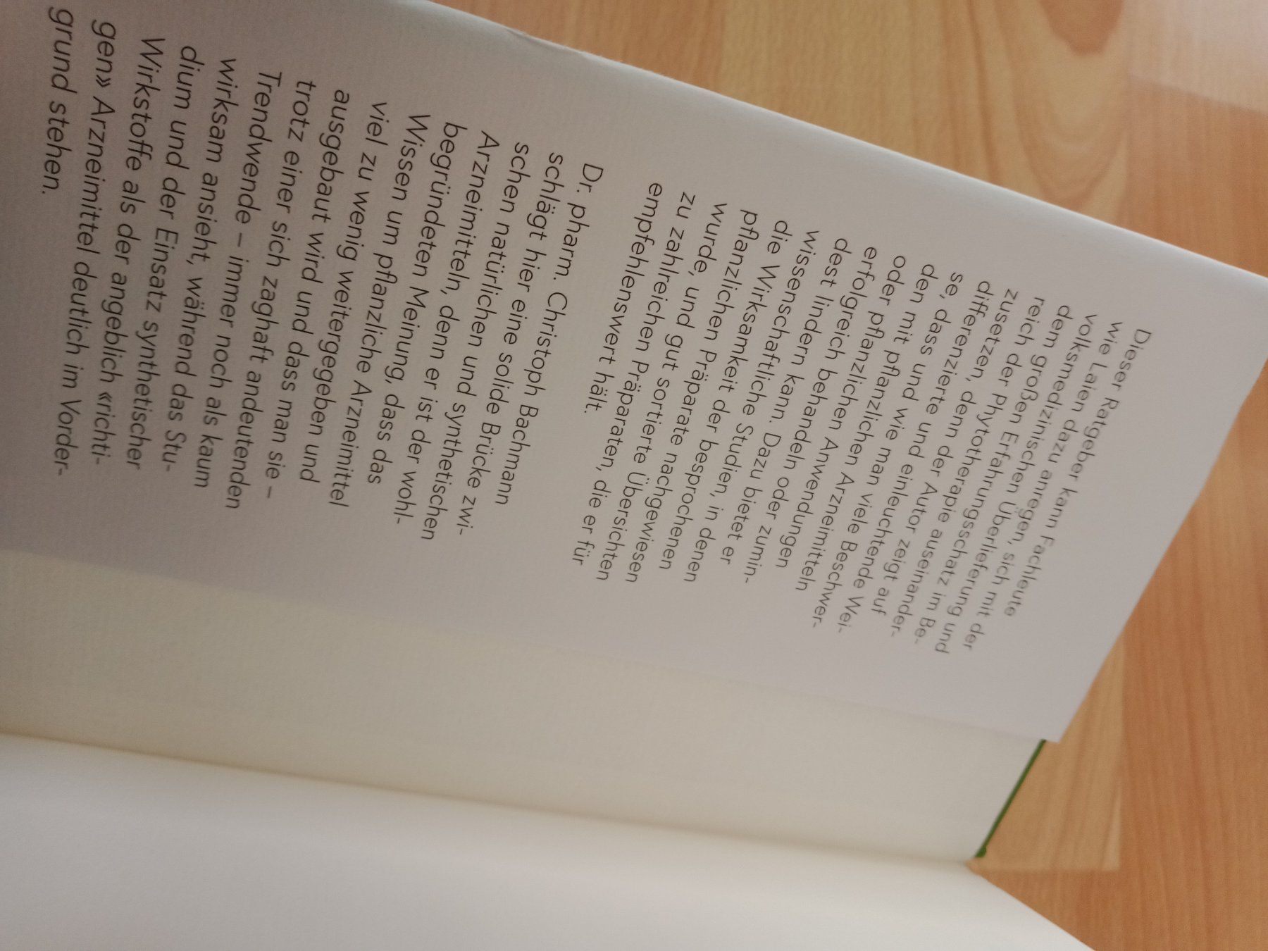 Libri: Christoph Bachmann Phytotherapie Komplementärmedizin – Usato da Wangen b. Olten venduto da EmilythestrangeX 9