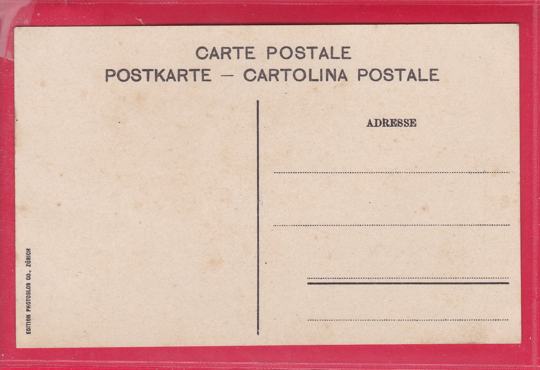 Cartoline postali: EINSIEDELN, DAS KLOSTER VON DER RÜCKSEITE – Usato da Oberrieden venduto da Gebirgsstelze 1