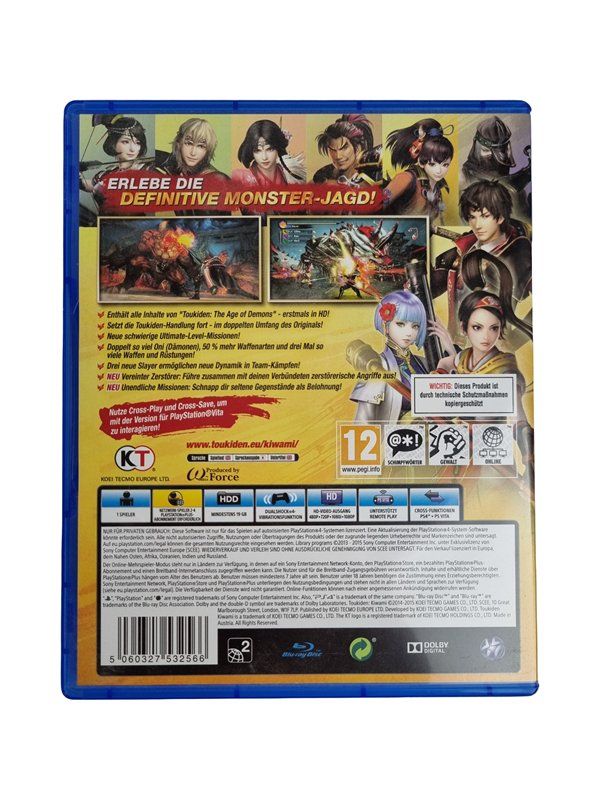 Sony Giochi: TOUKIDEN Kiwami PS4 – Usato da Wangen b. Olten venduto da Restwert_Wangen 1