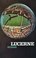 LUCERNE SUISSE AIR SHOT 1966 - Affiche originale