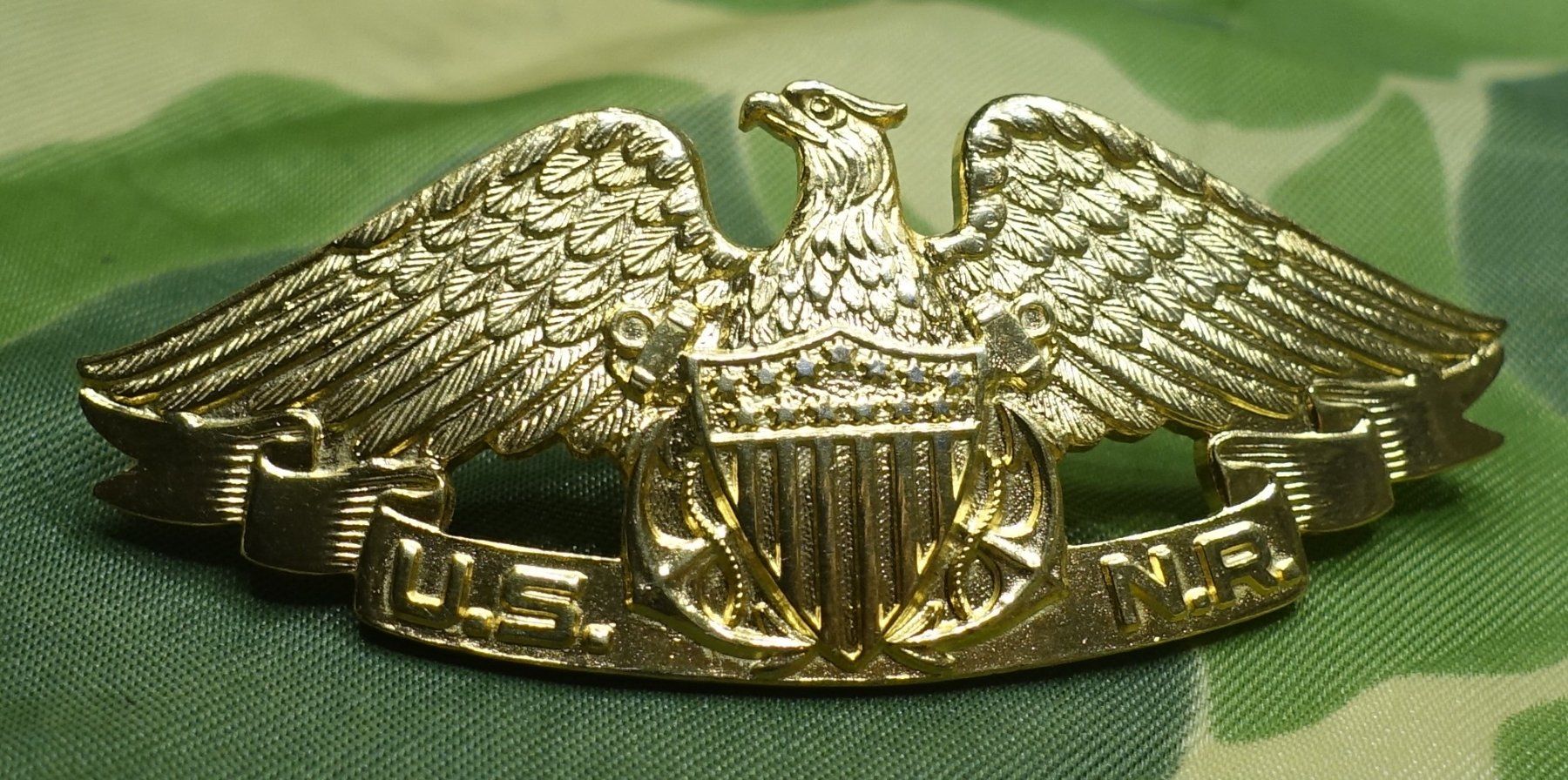 Medaglie: US Naval Reserve Merchant Marine Abzeichen – Usato da Kappelen venduto da Marmoe 4