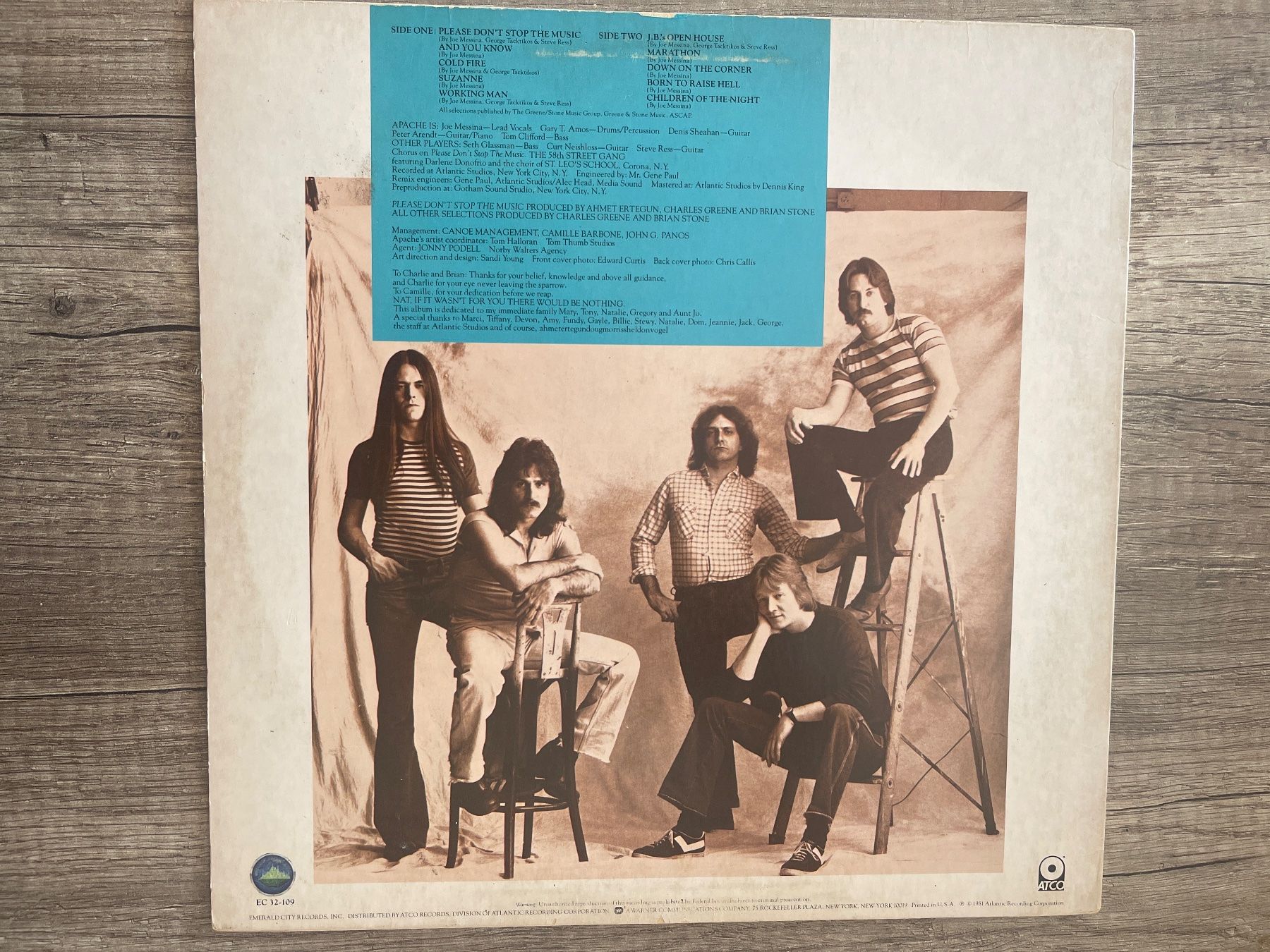 Dischi in vinile: A848/Apache Emerald City – Usato da Frutigen venduto da Philippe_jsp 1