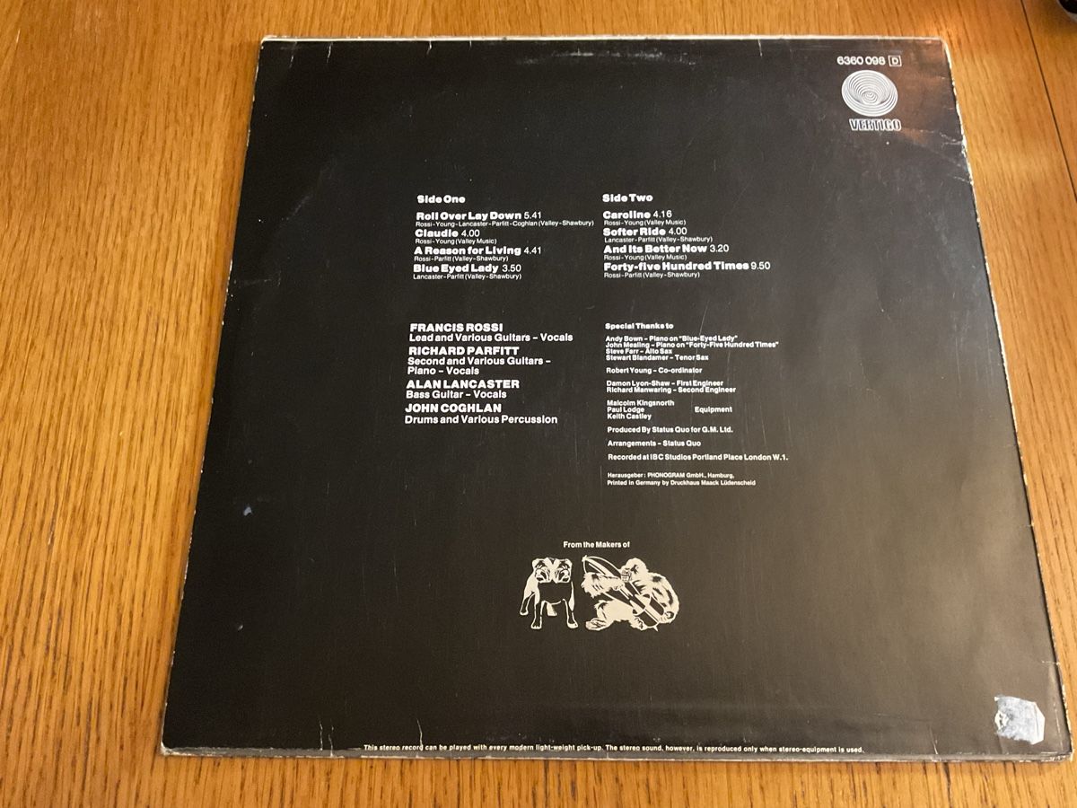 Schallplatten: Status Quo Hello! Vinyl LP 1973 – Gebraucht aus Steinach von Quarkie 1