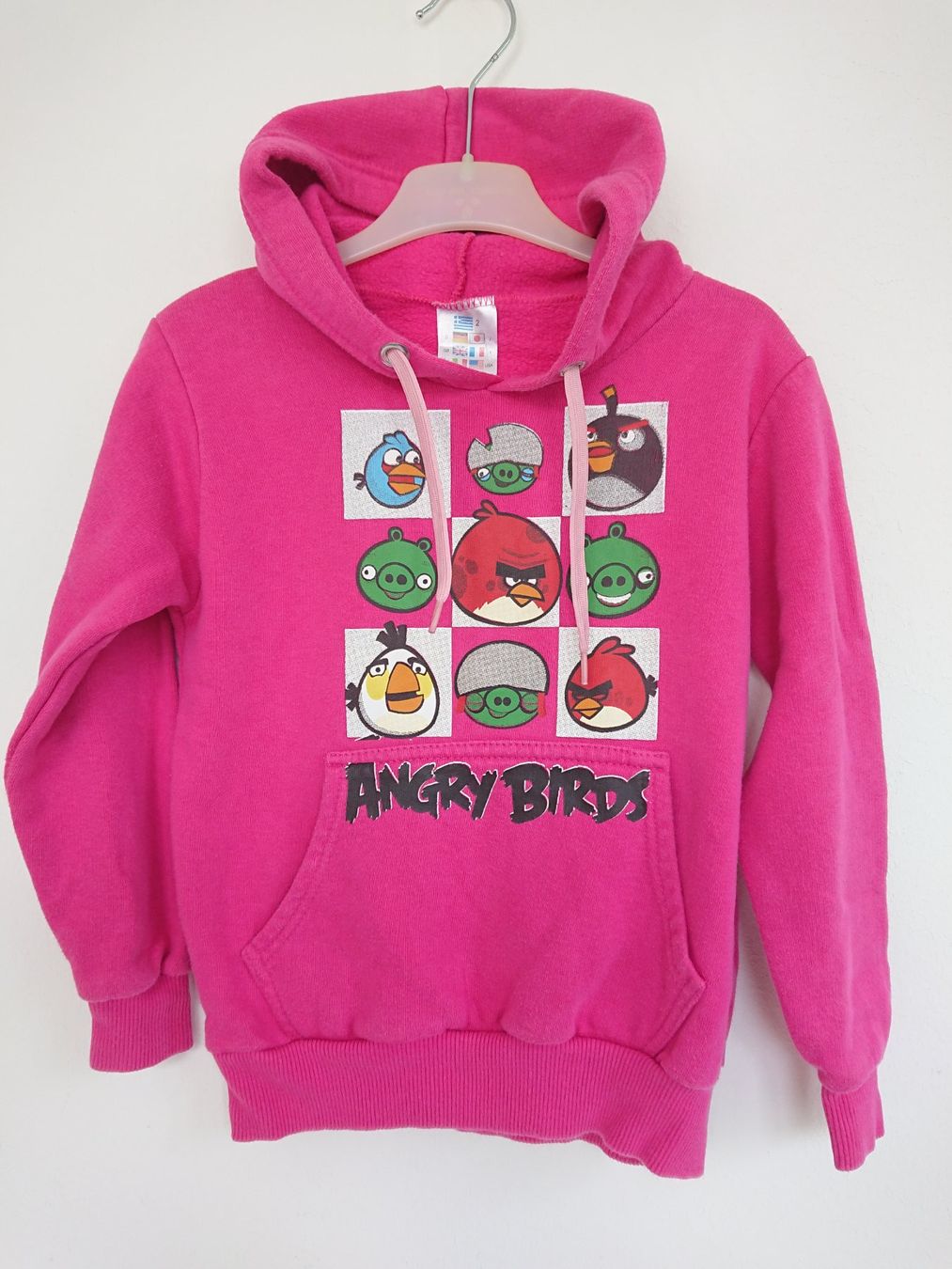 Maglioni & Felpe: Mädchen Pullover Angry Birds Gr. 122/134 Pink – Usato da Hallau venduto da CHACLA