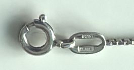 925 Sterling Silver Chain Necklace 43.5 cm