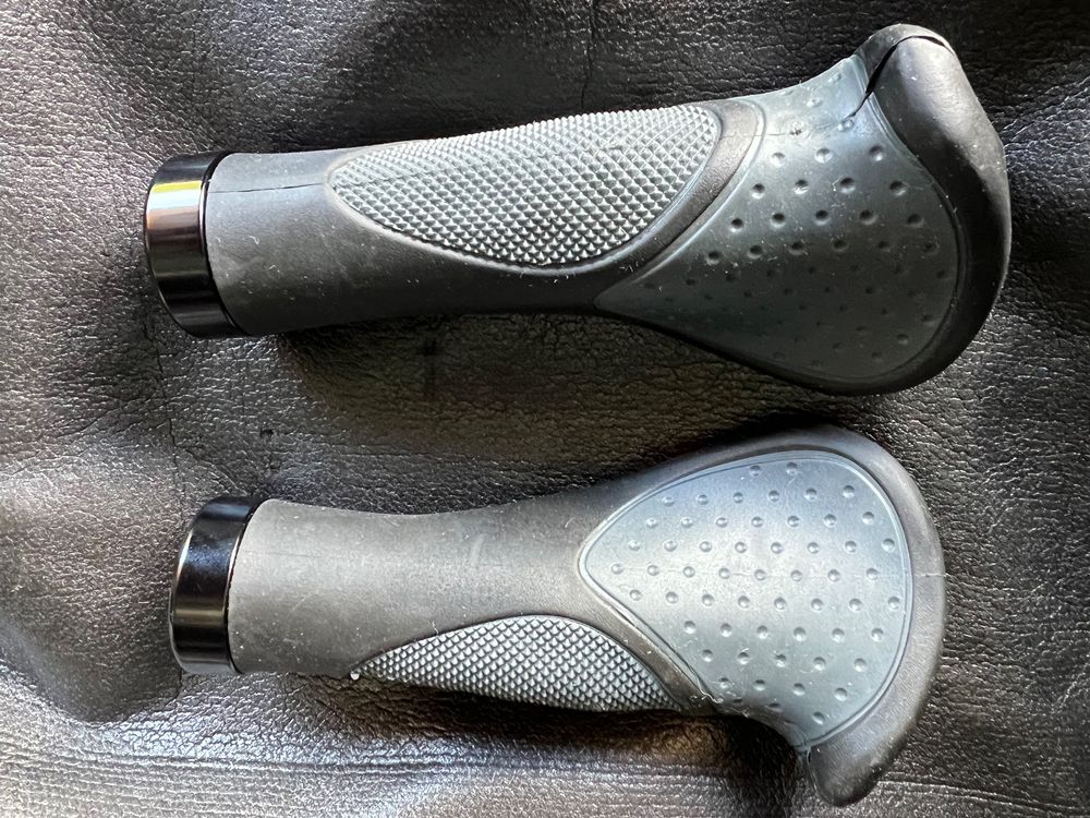 Accessoires Velo Vintage Poignées De Guidon Gusti Phil A En Cuir Véritable - Style Rétro Pour Vélo Poignées Vélo Rétro