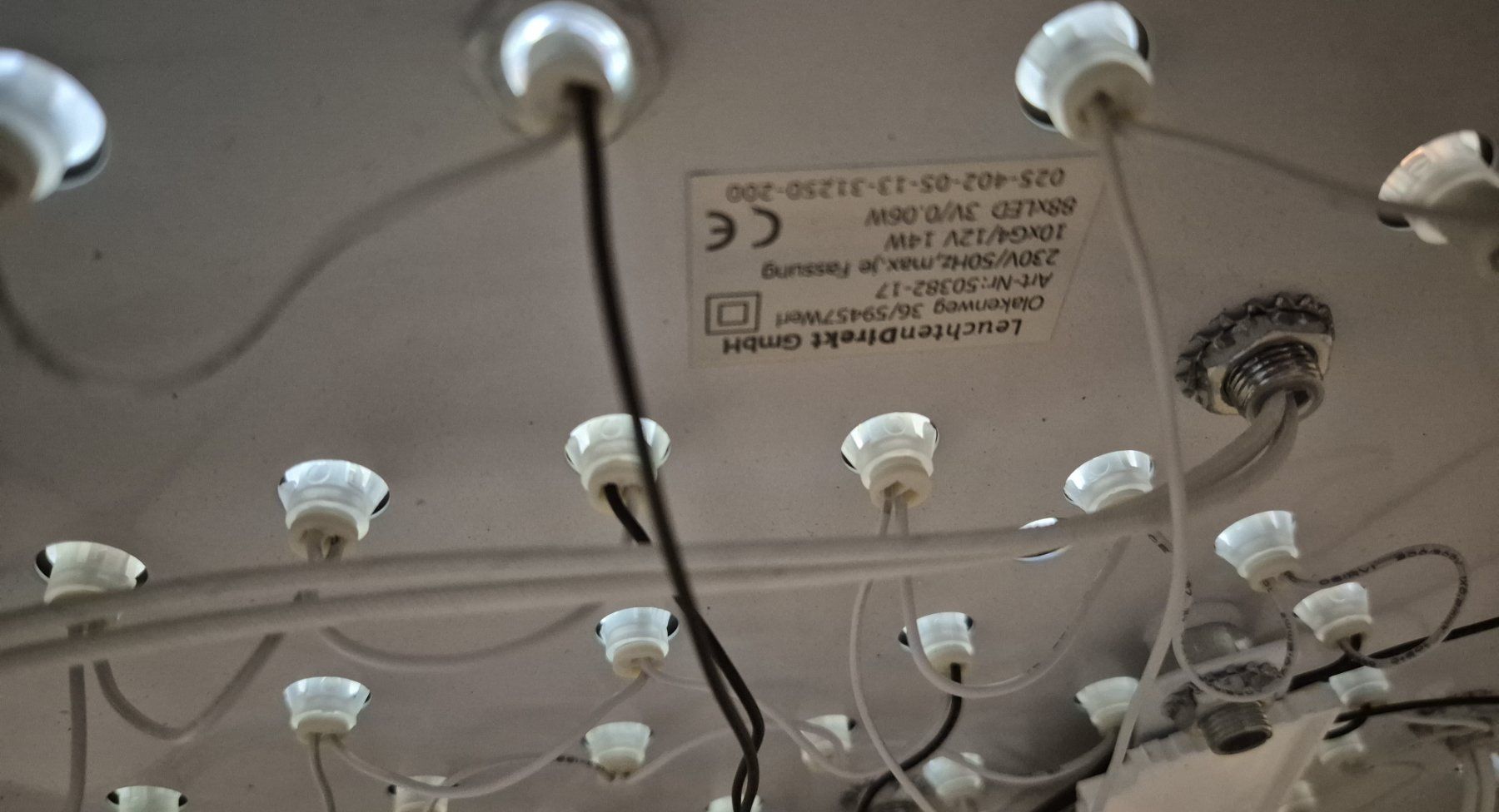 Lampadari & plafoniere: Elegante Deckenleuchte mit Kristallen – Usato da Buchs SG venduto da liz_8qvn 5