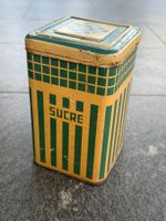 Zuckerdose Blechdose SUCRE Vintage, Dose Frankreich