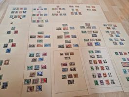 CH Ansammlung auf Blätter, ab 1.-