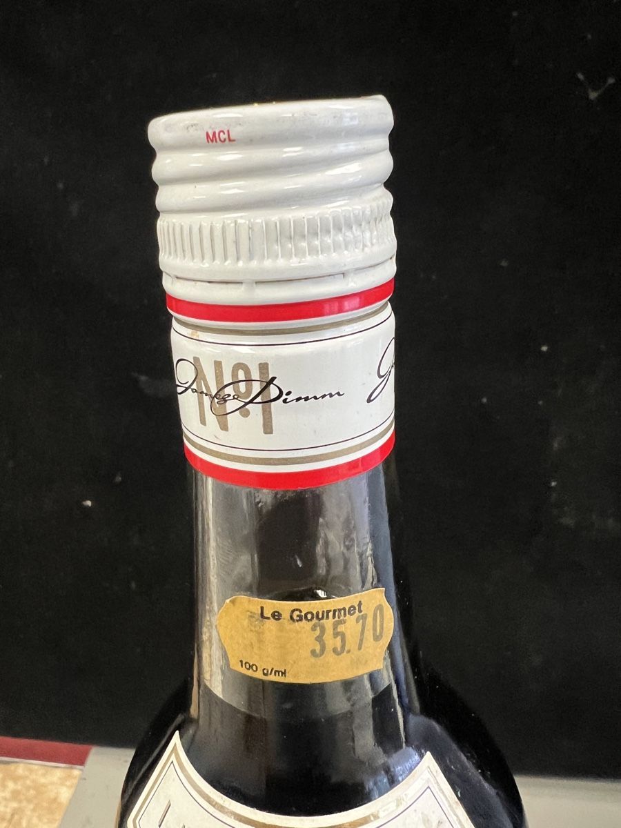 Bevande alcoliche: PIMM’S N•1 ancienne bouteille  – Nuovo (secondo la descrizione) da Genève venduto da Leboucheoreilles 3