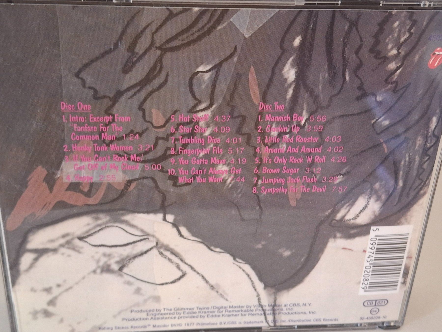 CDs: 2CD The Rolling Stones - Love You Live – Gebraucht aus Aarberg von Jackup1 1