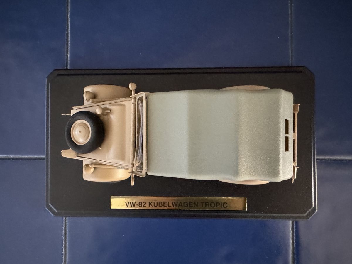 Volkswagen Modellini d'auto: VW-82 Kübelwagen Tropic – Nuovo e nell'imballaggio originale da Triesen venduto da .SPM. 4