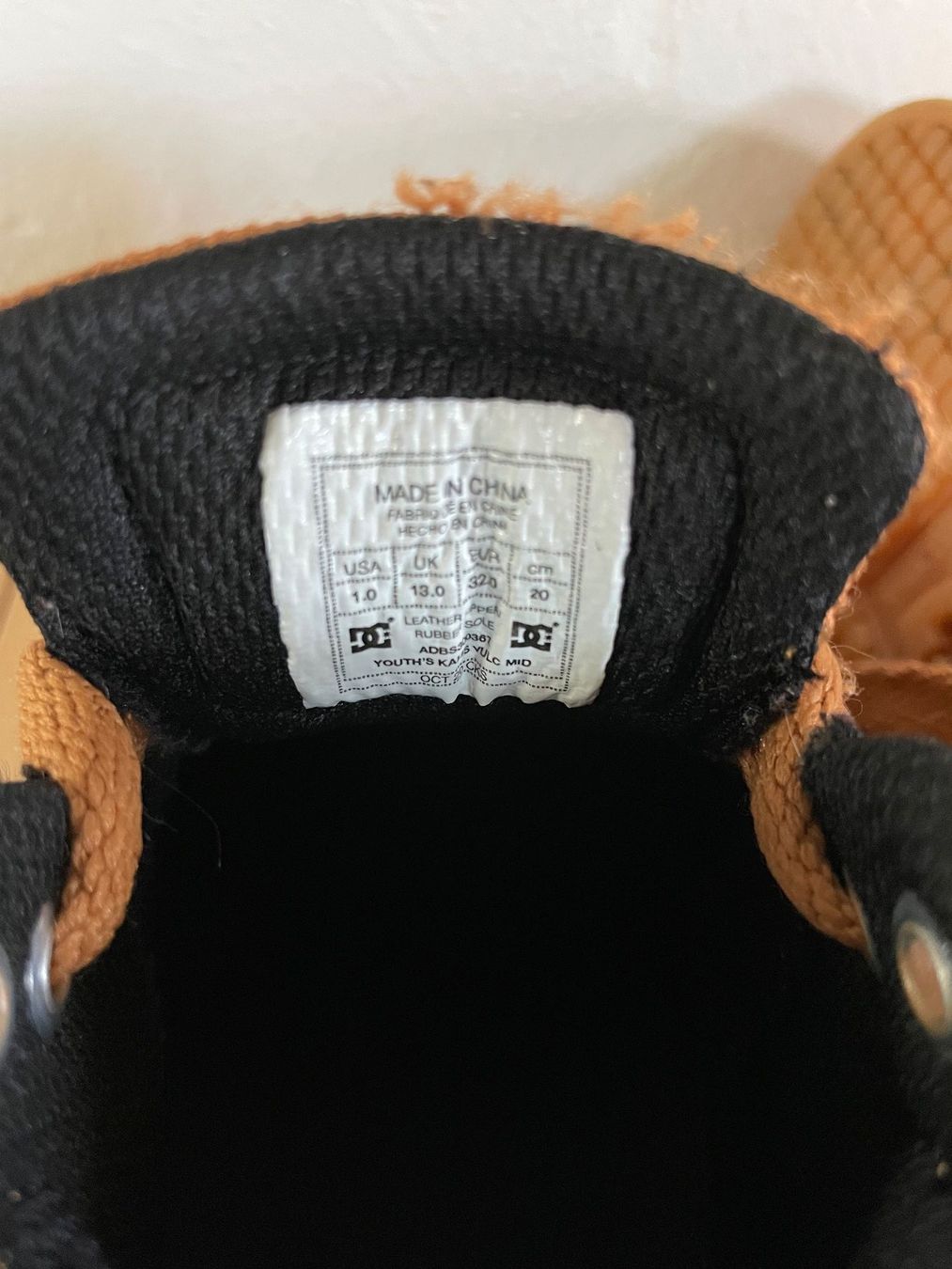 Scarpe per ragazzi: Halbschuhe in Gr. 32, von DG, Farbe Caramel – Usato da Cham venduto da 2eye 4