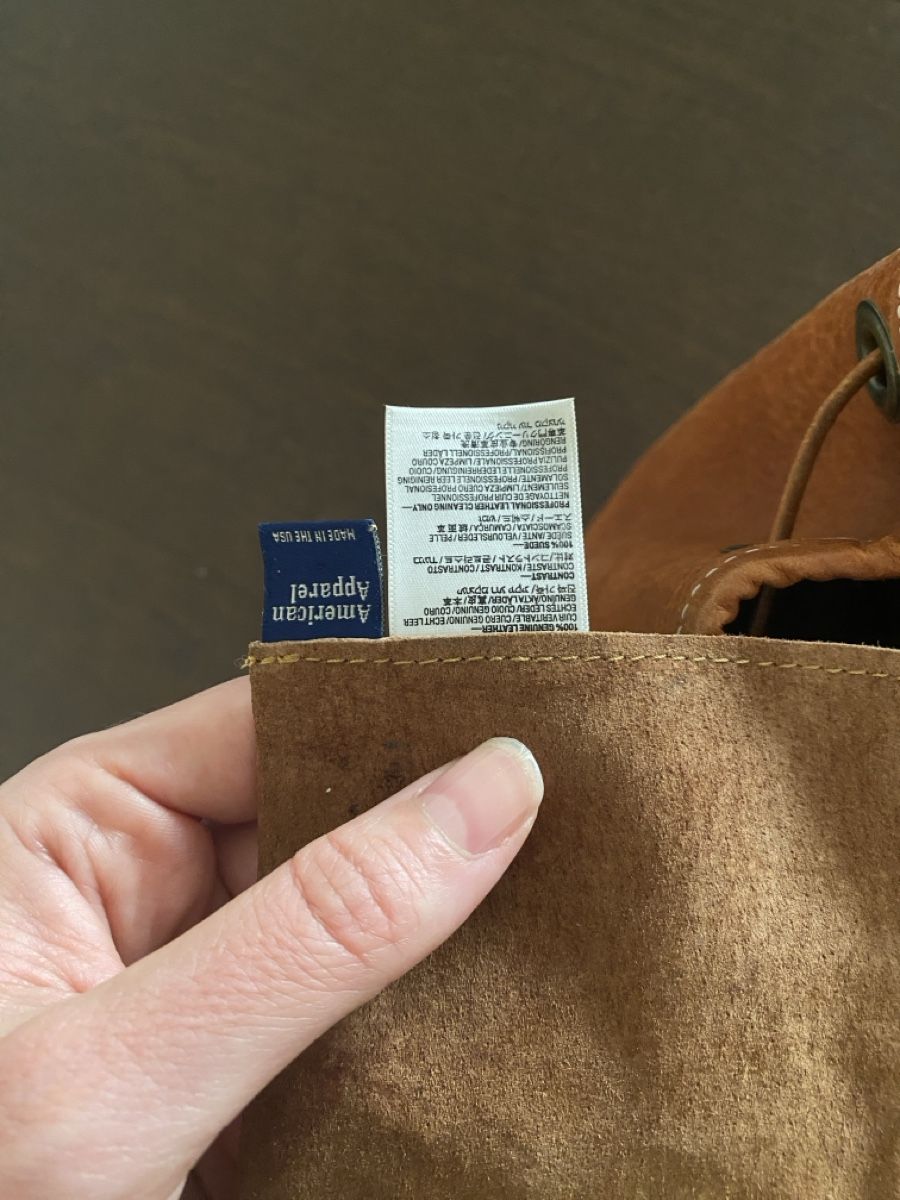 Taschen: American Apparel Ledertasche – Gebraucht aus Zürich von fermadasindamonda 3