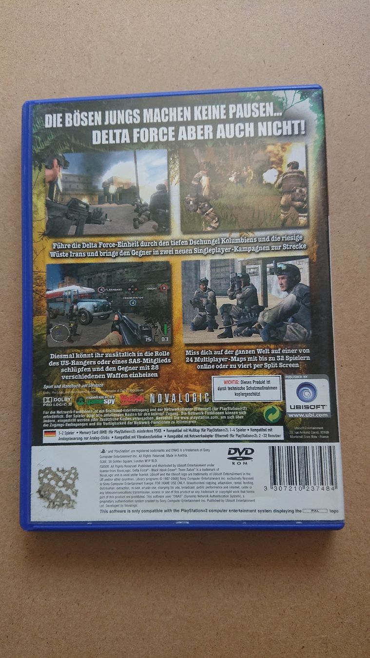 Spiele: Delta Force Black Hawk Down Team Sabre  – Gebraucht aus Chur von FreakofRarity 1