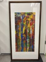 Bilderrahmen 104 x 55 cm mit Passepartout