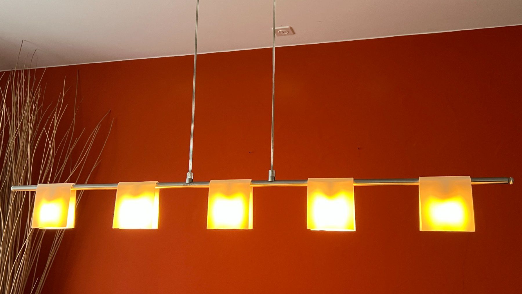 Lampadari & plafoniere: Stilvolle, dimmbare Hängelampe, 5x 40W – Usato da Ottenbach venduto da luckylukeworld