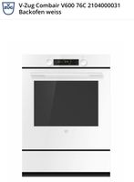V-Zug Combair V600 76C 2104000031 Backofen weiss  Ch Norm