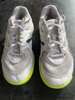 Puma Hallenschuhe stability skeleton in weiss / schwarz