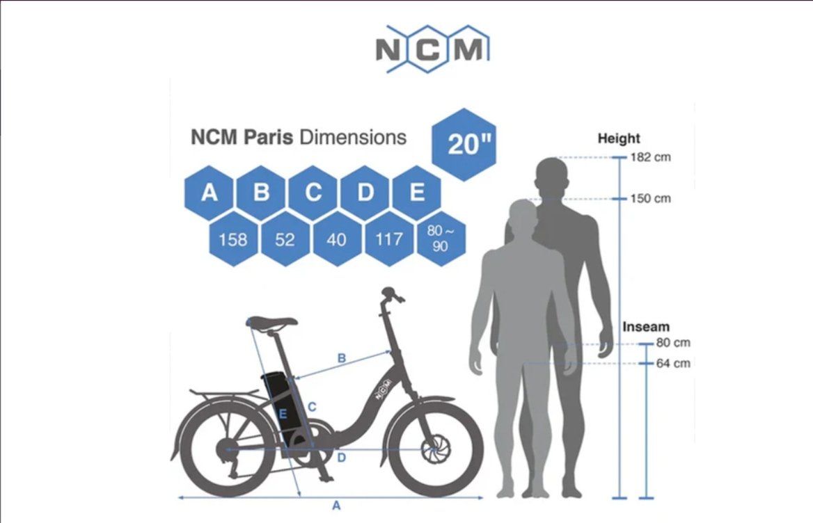 Velos: Vélo électrique pliable neuf NCM Paris – Gebraucht aus Gland von Niaky 4