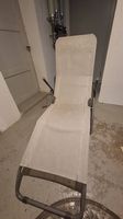 Liegestuhl beige