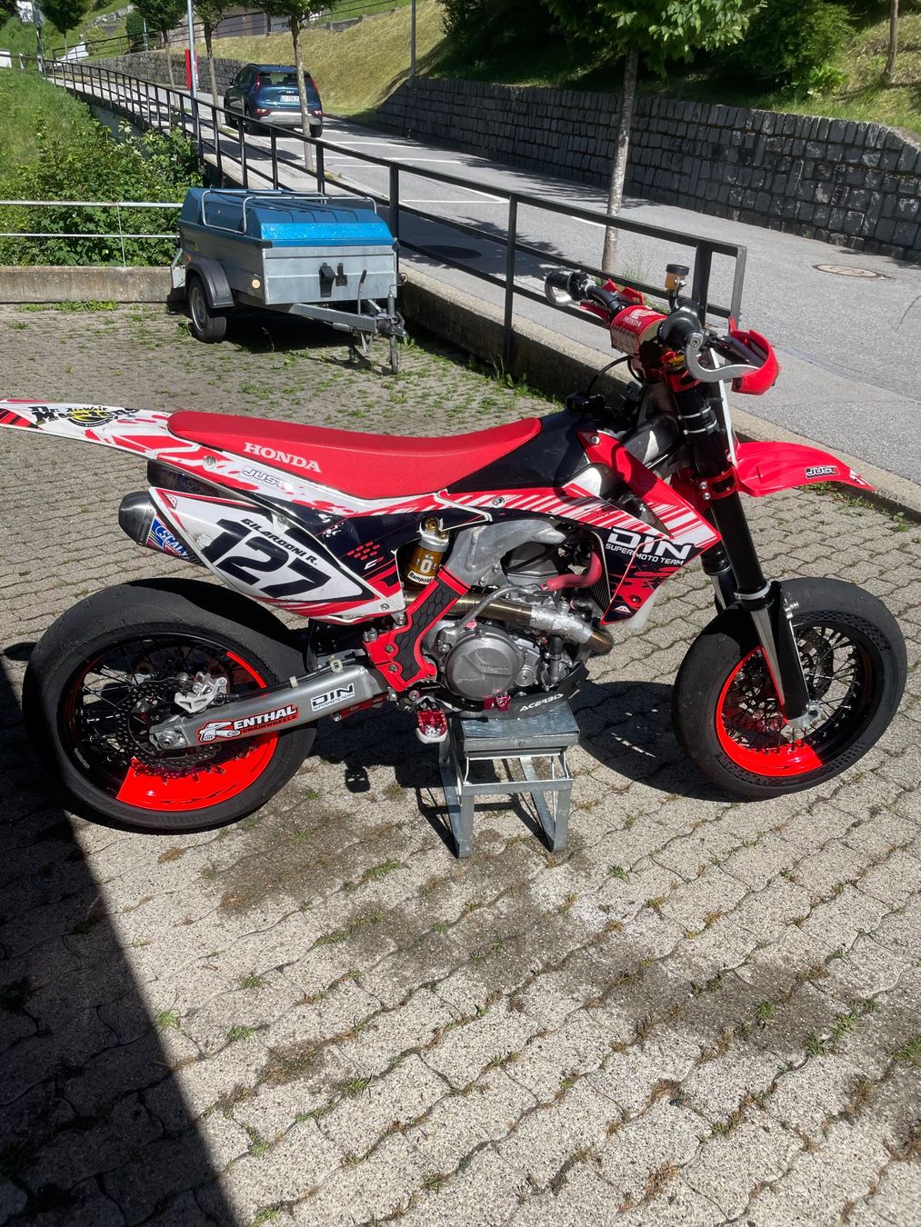 Honda Strada: Honda crf 450 r supermotard – Usato da Brè sopra Lugano venduto da ron_c2hb 4