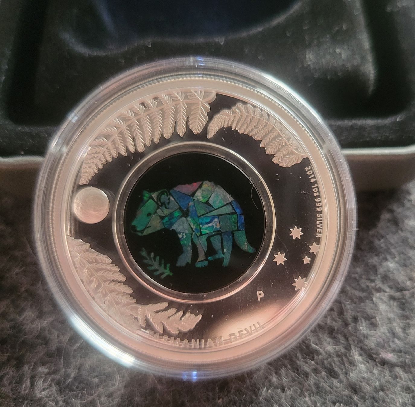 Tutti le monete: Silbermünze mit Opaleinlage Perth Mine – Nuovo (secondo la descrizione) da Gutenswil venduto da ghekko88 4