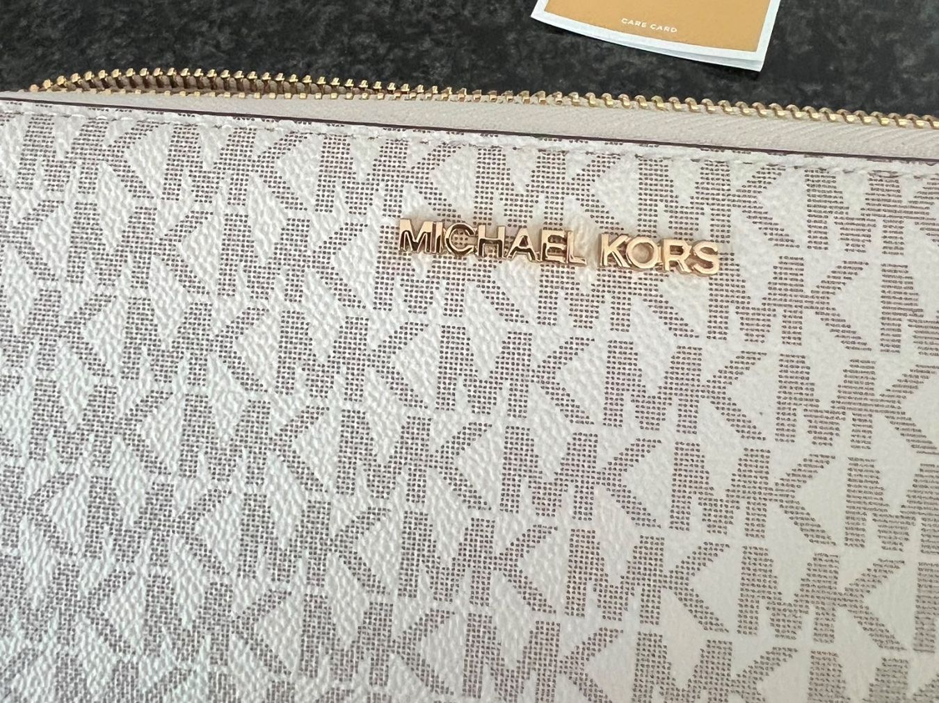 Michael Kors Portamonete: Michael Kors Portemonnaie vanilla – Nuovo e nell'imballaggio originale da Wiedlisbach venduto da Sistershop 6