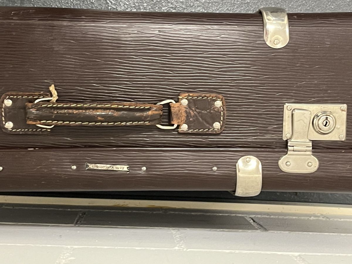 Valises de voyage: Antiker Reisekoffer Vulcanfiber – D'occasion à Rüti ZH par Walti0 3