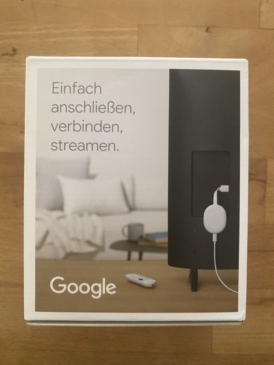 Google Sistemi audio & multimediali: Google Chromecast mit Google TV HD Streaming Player – Nuovo (secondo la descrizione) da Adligenswil venduto da DOMBO-JET 5