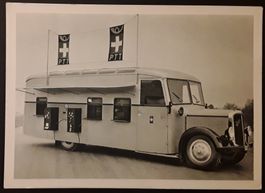 PK Fahrbares-Postbureau auf Saurer-Chassis ungelaufen *