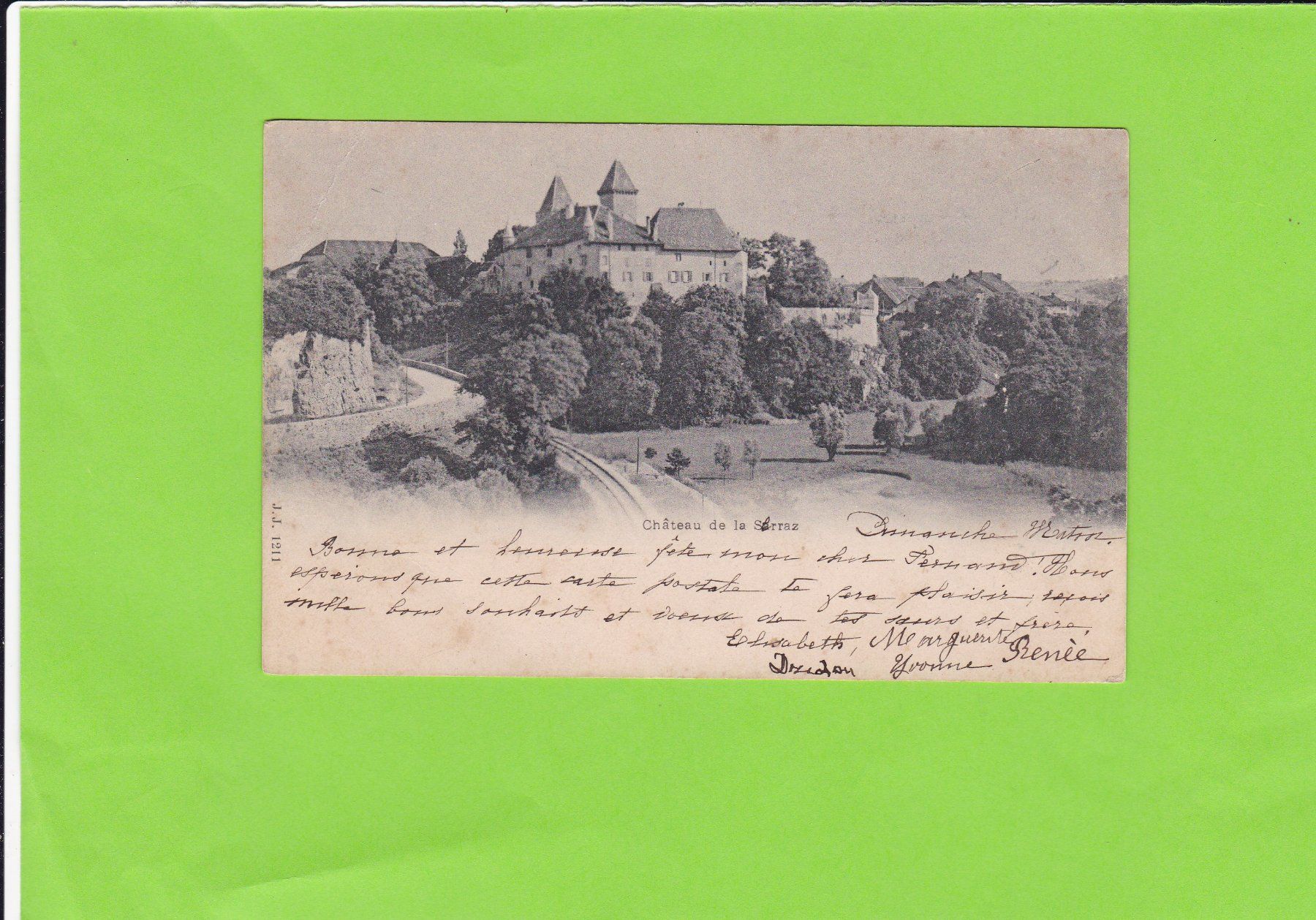 Cartoline postali: Château de la Sarraz – Usato da St. Peterzell venduto da neckertal