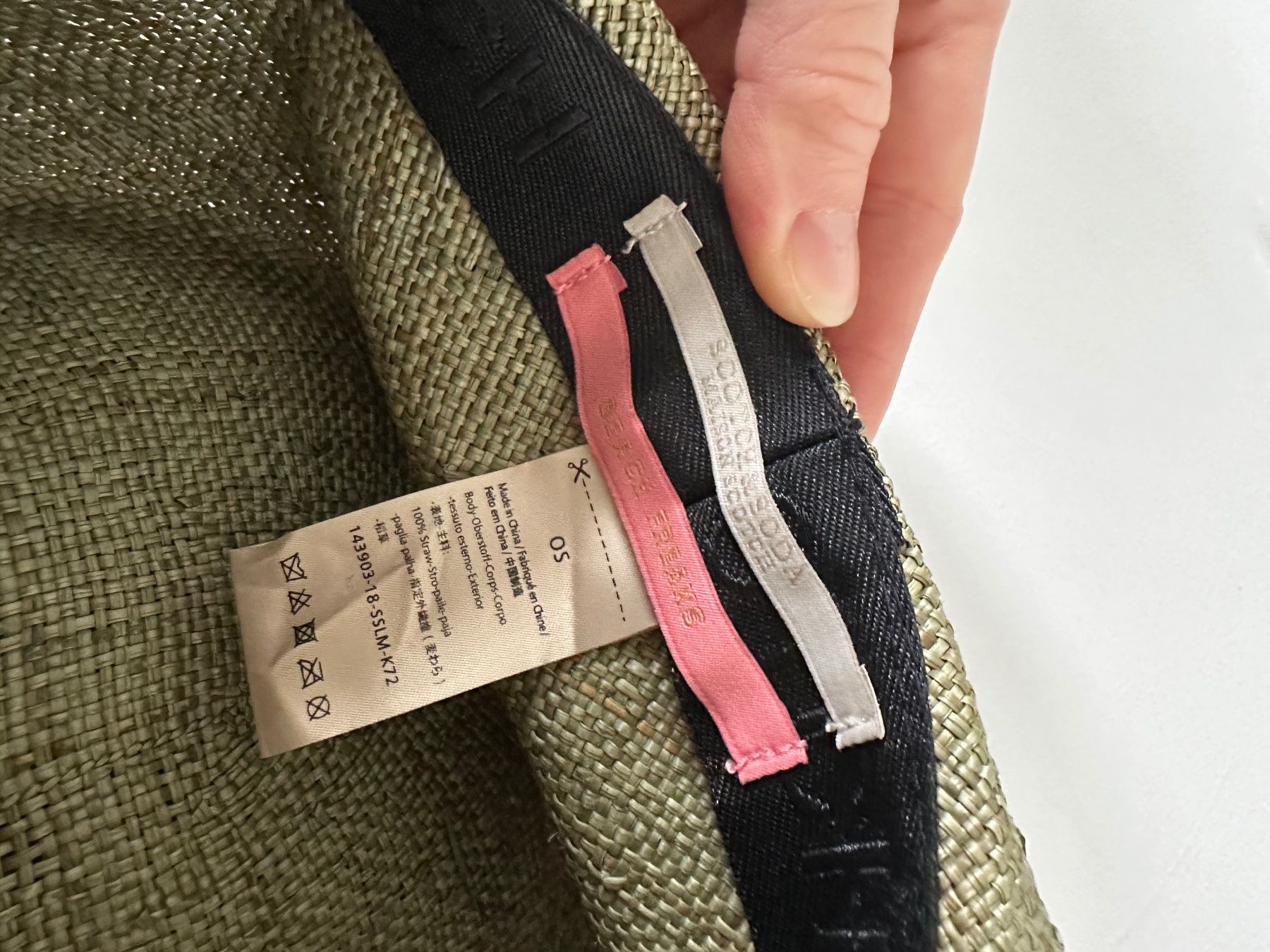 Maison Scotch Copricapi, berretti & cappellini: Sommerhut Strohhut Maison Scotch – Nuovo (secondo la descrizione) da Zürich venduto da ber_gdr6 5