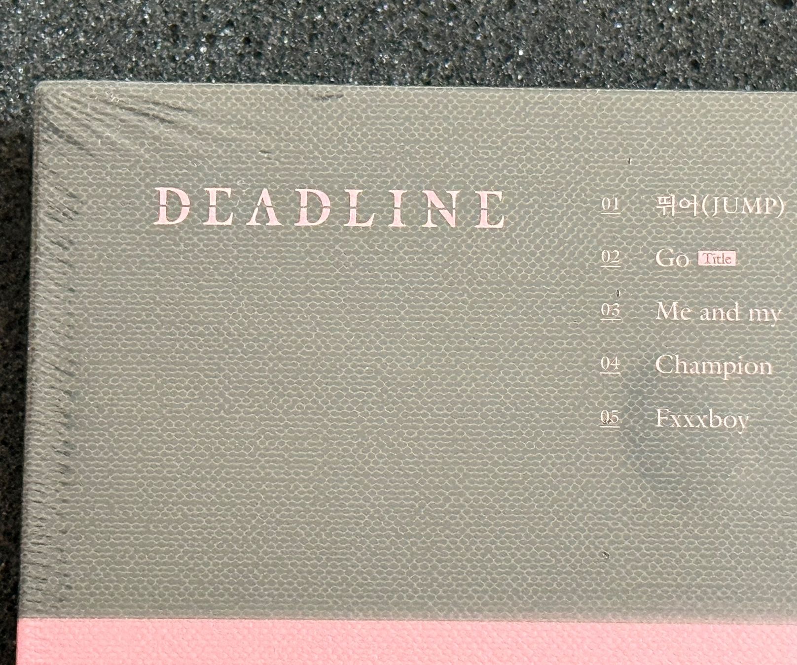 CD: Blackpink Deadline - Black Version - Neuf – Nuovo e nell'imballaggio originale da Denges venduto da peumens 2